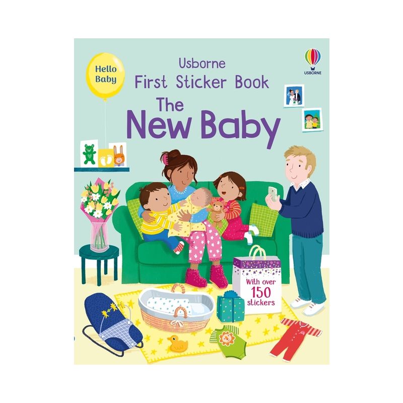 First Sticker Book the New Baby - (First Sticker Books) by  Jessica Greenwell (Paperback), 1 of 2