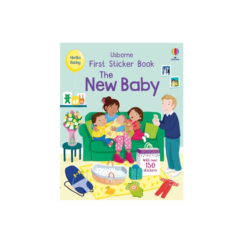 First Sticker Book the New Baby - (First Sticker Books) by Jessica Greenwell (Paperback)