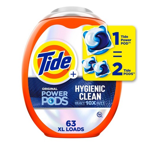 Tide Original Hygienic Clean HE Compatible Heavy Duty Power Pods Laundry Detergent Soap Pacs - image 1 of 4