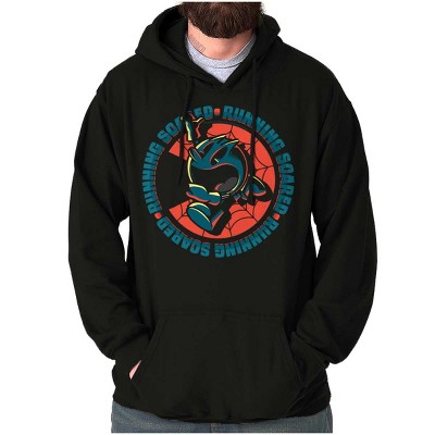 PACMAN Halloween Running Scared Hoodie Sweatshirt Women Men Brisco Brands