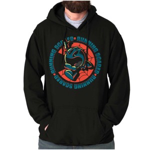 PACMAN Halloween Running Scared Hoodie Sweatshirt Women Men Brisco Brands - 1 of 1