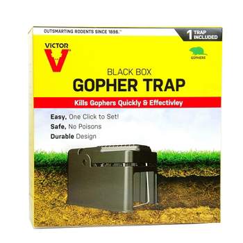 Victor Black Box Choker Loop Animal Trap For Gophers