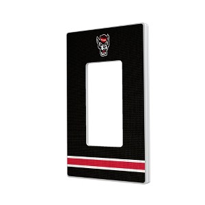 NCAA ACC Universities Stripe Hidden-Screw Light Switch Plate for Single Rocker - 1 of 4