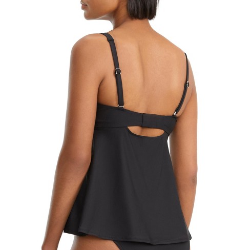 Freya Women's Jewel Cove Bandeau Bikini Top - AS7233 34G Black Solid
