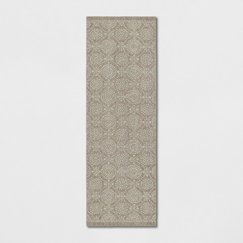 Circle Pattern Tufted Accent Rug Beige, 3 215 5 Rugs Target