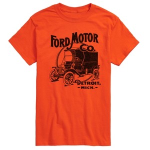 Men's - Ford - 1911 Model T Delivery Car Ford Motor Co Logo Short Sleeve Graphic T-Shirt - 1 of 4