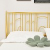 PAGED Queen Size Bed Frame Mid-Century Modern Bed with Stylish Slat-Back Design and Center Support Legs, Easy Assembly, Noise Free - 3 of 4