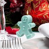 JDICTION 3D Christmas Molds (Tree+Elk+Man) - Silicone Deer Soap/Candle Molds, Gingerbread Man Molds for Bath Bombs, Chocolate & Cake Decor - 2 of 4