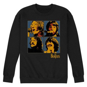 Men's - The Beatles - Grid Graphic Fleece Sweatshirt - 1 of 4