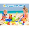 Beach Toys, 19 PCS Sand Toys Set Kids Sandbox Toys Includes Water Wheel Beach Tool Kit Bucket Watering Can Molds Sand Toys - 2 of 4
