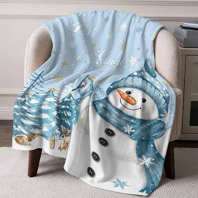 Christmas Blanket Gift, Holiday Blanket, Baby Kids Christmas Gift, Cozy Blanket.