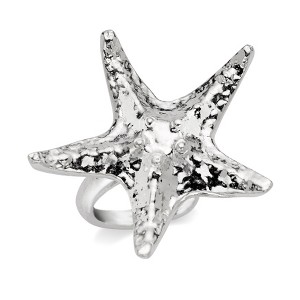 Better jewelry, Starfish Adjustable .925 Sterling Silver Ring - 1 of 1