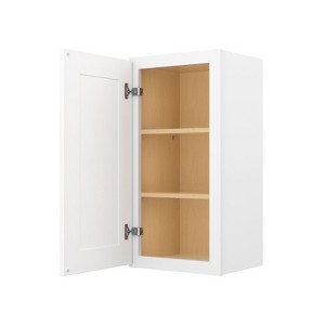 HOMLUX Easy-DIY Shaker White Ready to Assemble Wall Kitchen Cabinet - 1 of 4