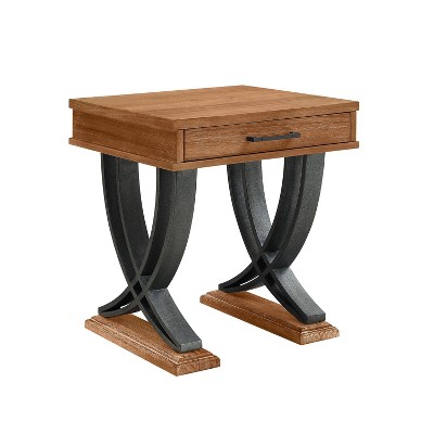 Pearson Side Table Honey - Powell Company