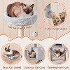 Yaheetech 55"-4-Level Cat Tree with Plush Perch - 4 of 4