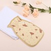 Unique Bargains Double Side Drawstring Shower Gloves 9.29"×5.91" 1 Pc - 2 of 3