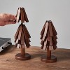 Itopfox Bamboo Trivets Set for Hot Dishes, Pots, Pans and Teapots, Tree Design Coasters for Kitchen and Dining Table Protection - 2 of 4
