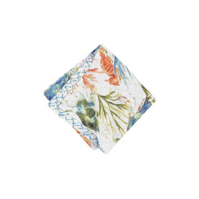 C&F Home Marino Reversible Colorful Coastal Napkin Set of 6