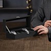 6-Slot Watch Box, Large Glass Lid Watch Organizer - 2 of 3