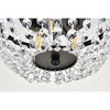 Elegant Lighting Gianna 10 inch pendant in black - 4 of 4