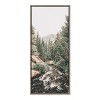 18" x 40" Sylvie Meet Me Here Framed Canvas by Alicia Abla Gray - Kate & Laurel All Things Decor: Vertical Landscape Wall Art - 2 of 4