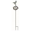 Transpac Metal Kinetic 27inch Garden Yard Stakes Birds and Butterfly Decorations Set of 4 Spring Home Decorations - 3 of 4