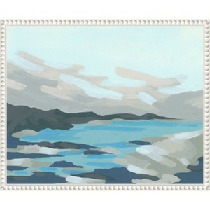 Amanti Art Cloudy Inlet II by June Erica Vess Framed Canvas Wall Art - 1 of 4