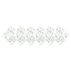 C&F Home Spring Greens Bunny Toile Napkin Set of 6 - 1 of 4