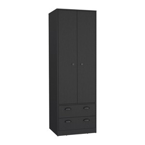 Depot E-Shop Armoire 70"H with 2-Drawers and 2-Doors - 1 of 4