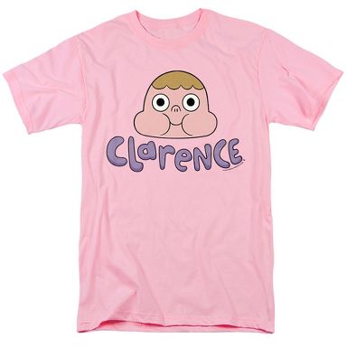 Clarence Head Adult T-Shirt Pink 2X Large: Crew Neck, Short Sleeve
