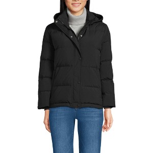 Lands' End Women's Wide Channel 600 Down Puffer Jacket - 1 of 4