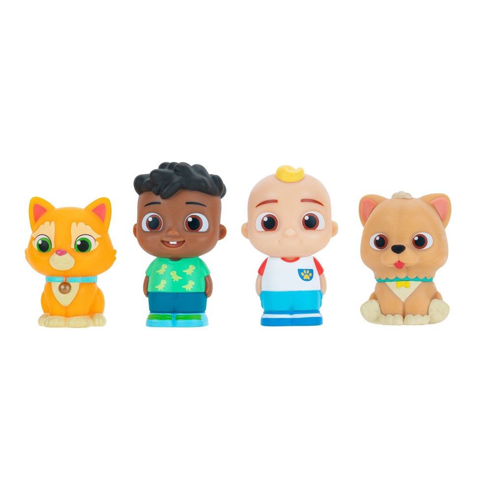 CoComelon Best Friends & Pets Figure Set - 4pk