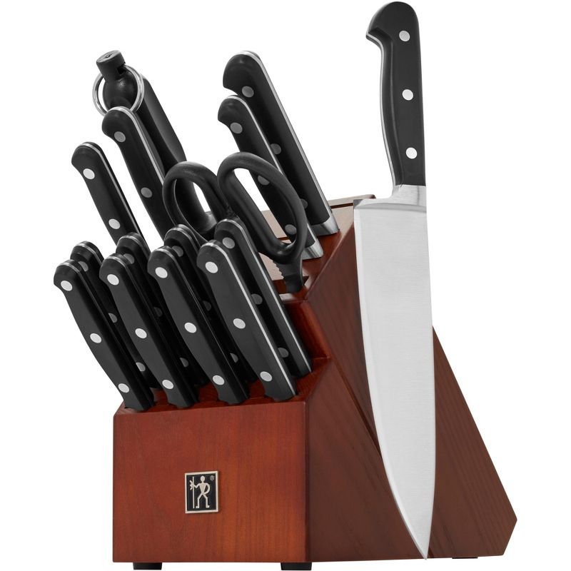 HENCKELS Classic Precision 16-Piece Kitchen Knife Set with Block, Chef Knife, Steak Knife Set, 2 of 7