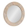 28"x28" Yahna Round Wall Mirror - Kate & Laurel All Things Decor - 4 of 4
