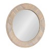 28"x28" Yahna Round Wall Mirror - Kate & Laurel All Things Decor - image 4 of 4