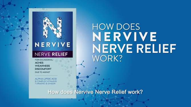 Nervive Nerve Relief Tablets - 30ct, 2 of 18, play video