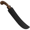 Condor Tool & Knife Golok Heavy Duty Machete with Leather Sheath - 1075 High Carbon Steel - Tactical Machete - 0.2in Thick - 14.5in Blade - 30.7oz - 2 of 4