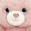 FAO Schwarz 7" Dusty Pink Glitter Bear Toy Plush - 4 of 4