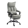 155° Reclining Office Chair Ergonomic Gaming Chair with Footrest - 2 of 4