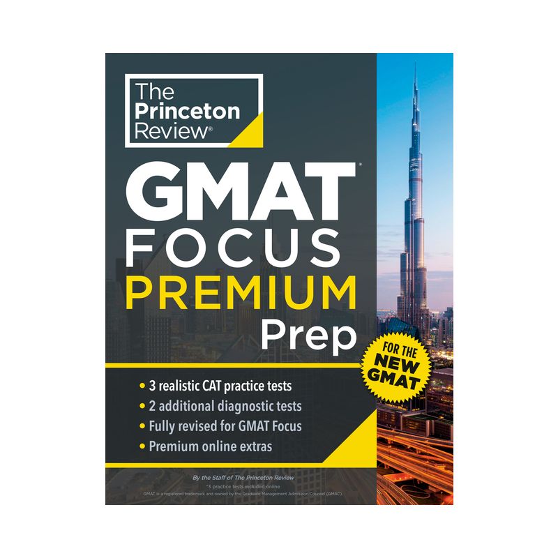 Princeton Review GMAT Focus Premium Prep - (Graduate School Test Preparation) 35th Edition by  The Princeton Review (Paperback), 1 of 2