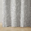 CAVINAS Floral Cotton Shower Curtain Featuring Unique Botanical Print Design, Fresh Style, Machine-Washable Fabric - 3 of 4