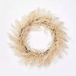 Grass Wreath Cream - Threshold™ designed with Studio McGee