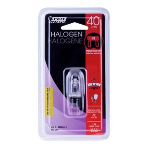 Feit Electric 40 W JCD Tubular Halogen Bulb 500 lm Warm White 1 pk - 1 of 1