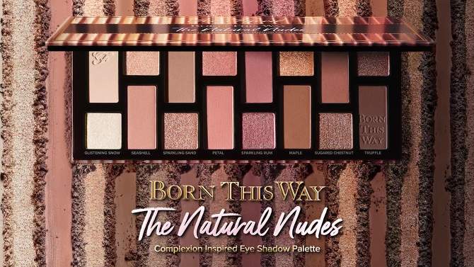 Too Faced Born This Way The Natural Nudes Eye Shadow Palette - 0.48 oz - Ulta Beauty, 2 of 9, play video