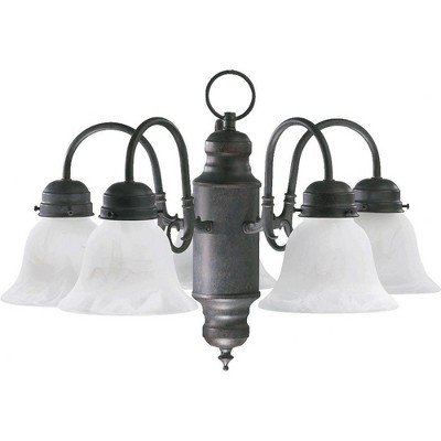 Quorum Lighting 5 - Light Pendant in  Toasted Sienna