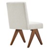 Modway Lyra Boucle Fabric Dining Room Side Chair - Set of 2 - 3 of 4