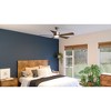 Urban Ambiance Luxury Transitional Ceiling Fan,  14.875''H x 56''W,  Brushed Nickel Finish, UHP9320 - 2 of 4