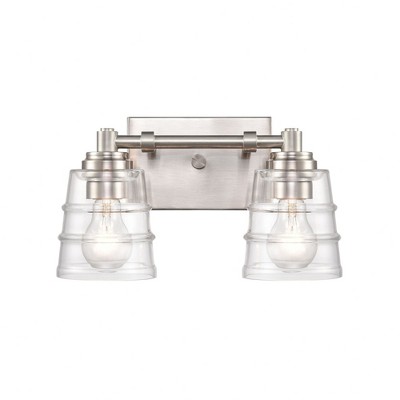 Elk Home Pulsate 2 - Light Vanity in  Satin Nickel
