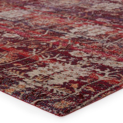 Genesee Multicolor Synthetic 4' x 6' Reversible Area Rug