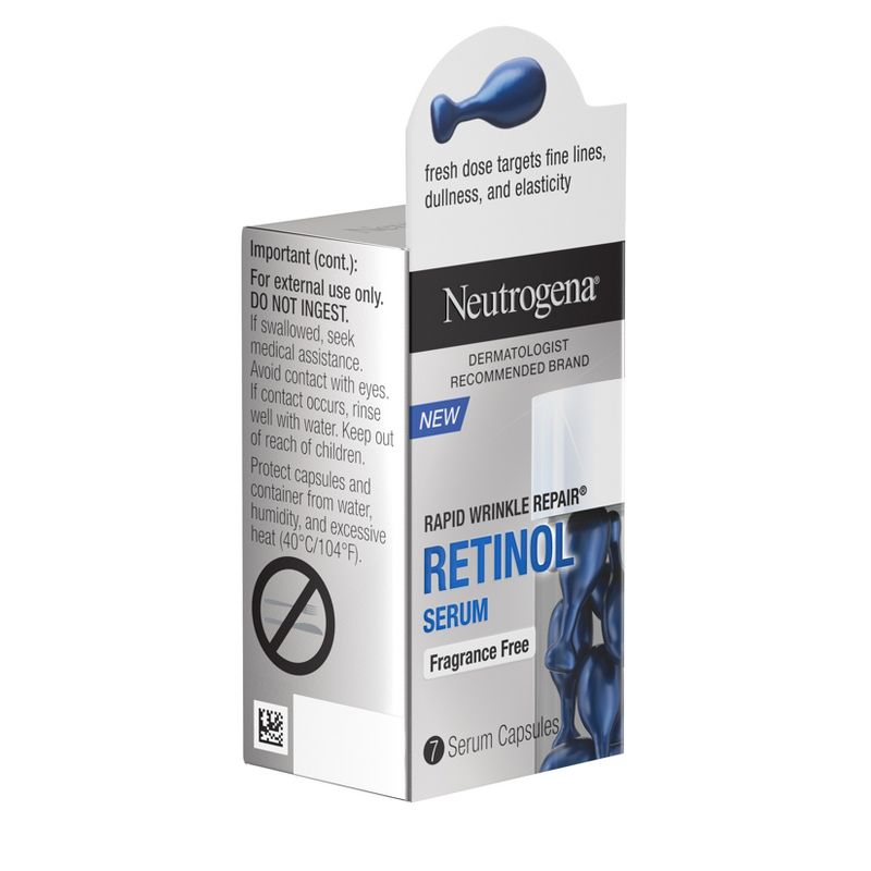 Neutrogena Rapid Wrinkle Repair Retinol Face Serum Capsules - 7ct, 6 of 10